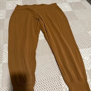 Lululemon Align Light Jogger - Copper Brown Size 18